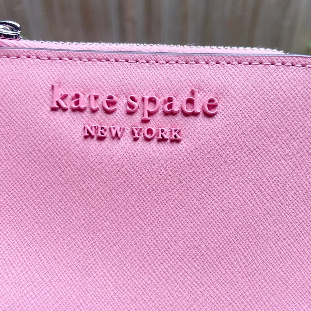 Kate Spade Pink Wallet small bifold - Picture 7 of 15